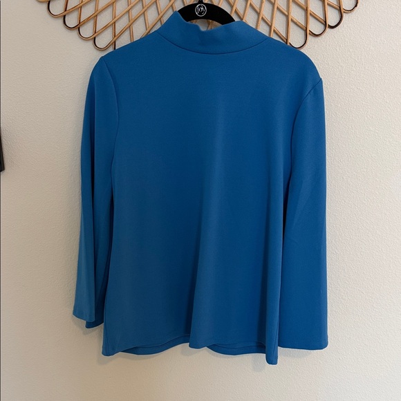 Ann Taylor Factory Tops - Ann Taylor Factory Vibrant Blue Blouse